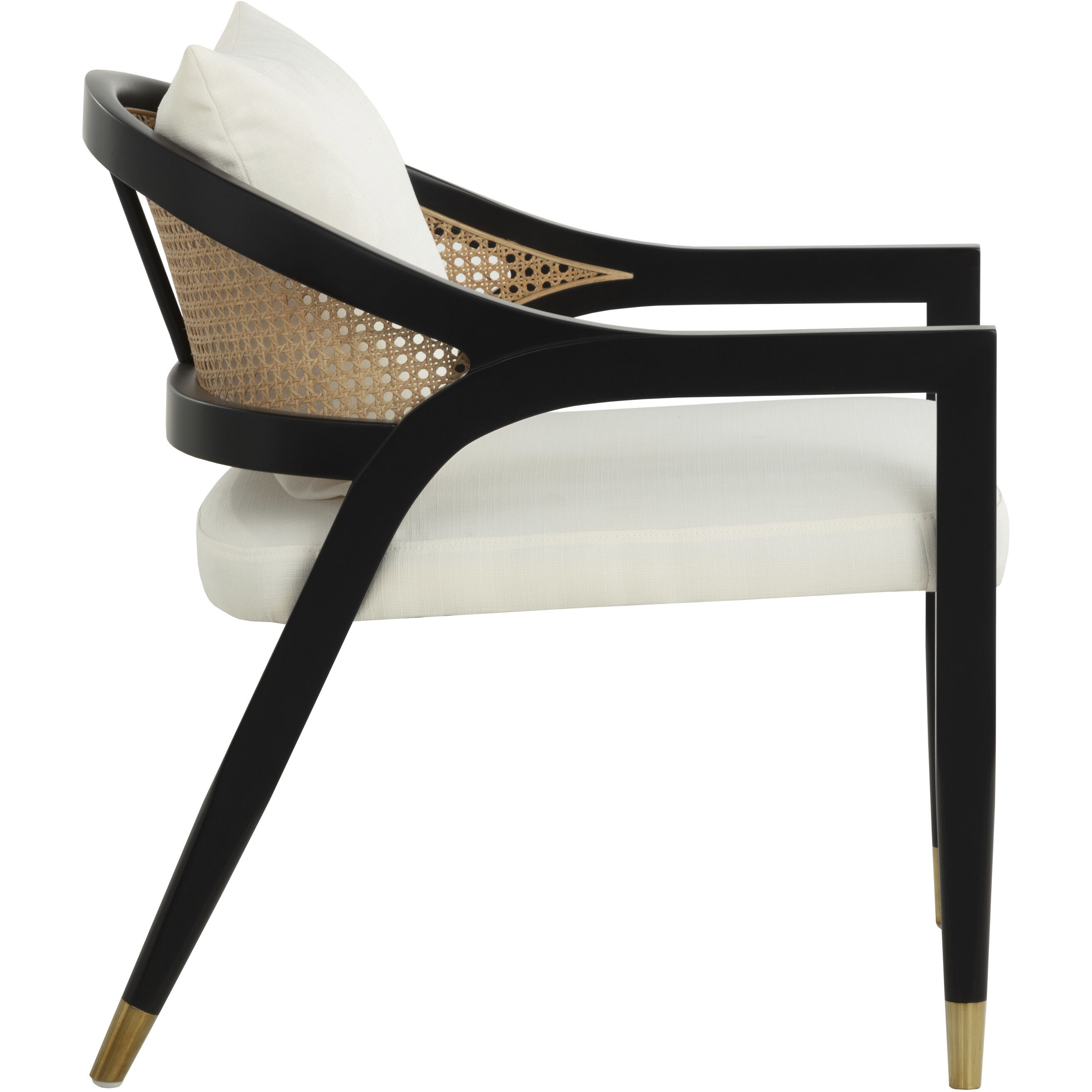 Kirsten Linoso Ivory Lounge Chair